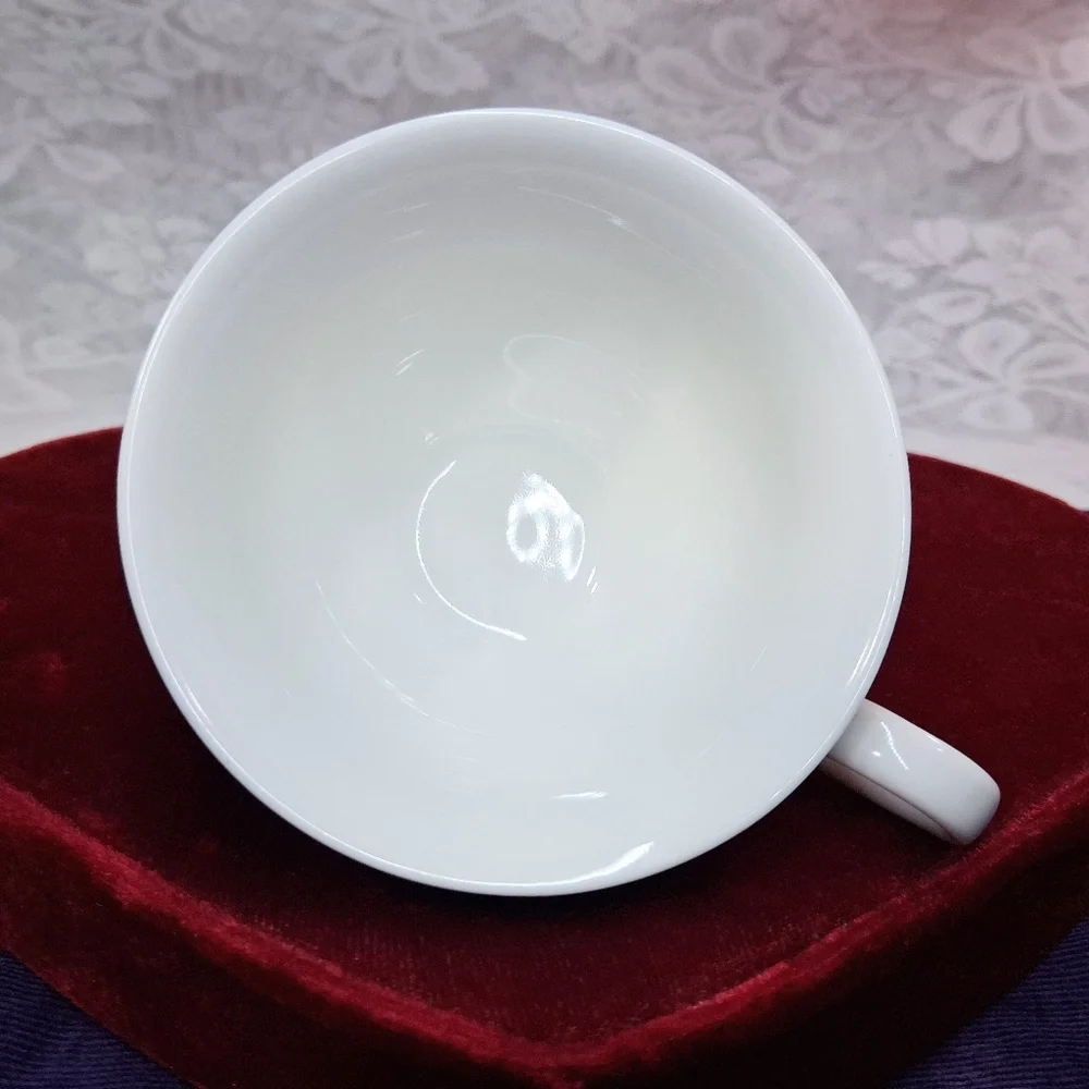 Vintage Greenwich Polo Club Teacup And Saucer Set 1999 Fruits Pattern Rare Japan